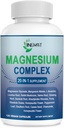 Cortisol Ergänzungen für Frauen Softgele, Magnesium Glycinate 400mg w/Magnesium Malate, L-Theanin, Salvia Root, Ginseng Root, Burdock Root & Rhodiola Rosea Pflanzenkomplex für Ruhe, Fokus, Schlaf