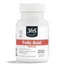 365 von Whole Foods Market, Folsäure 800mcg, Vegan, 250 Tabletten