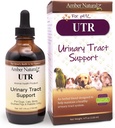 Ambra NaturalZ UTR tratto urinario Supplemento di erbe per cani, gatti, uccelli, porcellini della Guinea e conigli | Supplemento di erbe per il supporto della vescica | 4 flidi bottiglia di vetro di oncia | Prodotto negli Stati Uniti