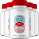 Prime Biome Gut Health Capsules, PrimeBiome Healthy Skin Support Supplément Pills, Prime Biome Advanced Formula - Maximum Strength Toutes les pilules de santé et de bien-être naturels, PrimeBiome Reviews (5 Pack)