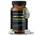 Mt. Vitamines Angel - Supplément de potassium, 99 MG Complexe de citrate de potassium, 60 Capsules