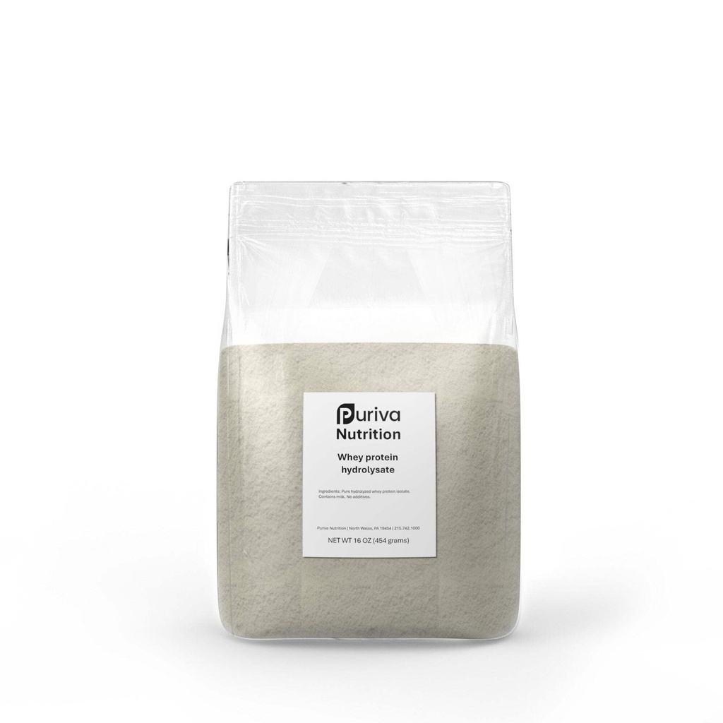 Protein Powder, Isolato di proteine del siero di latte idrolizzato, Pianura, 1 Pound
