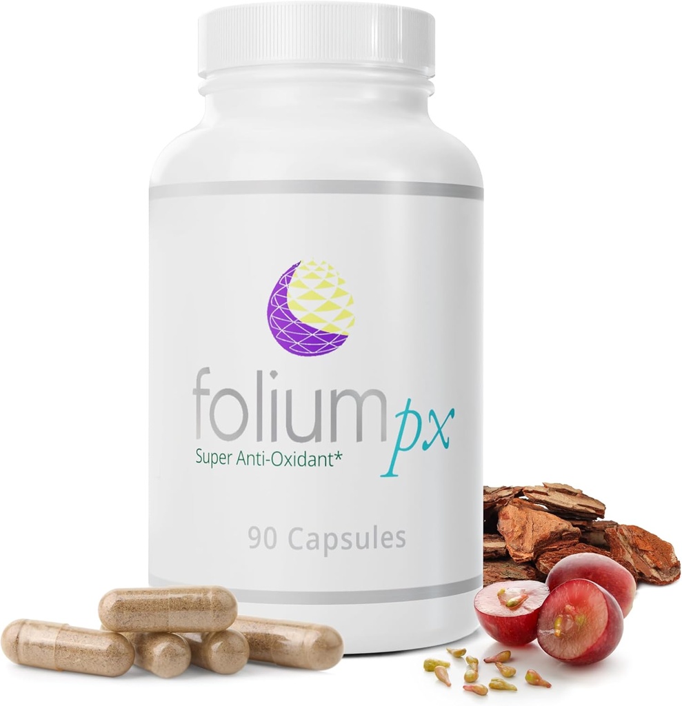 FoliumpX Pure Pine Tree Parts/Grape Seed Extract: Nature's Powerhouse Support für Full Body Cleanse und Metal Detox