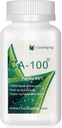 CrackAging CA-100® - 100% natürliche Super-Absorption Cycloastragenol Anti-Aging Telomerase Aktivierung | DNA Gesundheit Immunität Boost Supplement 25mg/Cap (CA-100® 25mg 90caps