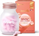 CJwellcare Innerb Glow Capsule Collagen (28 Serve, 4 Settimane) - Elasticità della pelle Firm, Premium Korean Skin Care Supplement. Elastin, vitamina C.