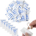 Timgle 200 Compte Wipes d'aide auditive Serviettes de nettoyage enroulées individuellement Wipes de nettoyage par téléphone Wipes de nettoyage d'ordinateur portable pour écouteurs Earwax Sweat Earmold Earplugs in Ear Monitors Clean Removal