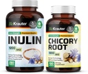 BIO KRAUTER Inulin 250 Kapseln & Chicory 100 Kapseln