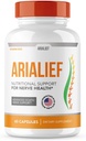 Arialief Sciatica Nerve Support, Arialeaf Advanced Nerve Health, Arialeaf Prime Palm Sciatica, Aria Leaf Primepalm Aria Lief, Aria Lief Nerve Relief Supplement Sciatic Nerve Soothing (60 Capsules)