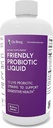 Dr. Berg's Friendly Probiotic Liquid Supplement Drink Mix w/ 12 Live Probiotics Strains & Lactobacillus Acidophilus - Digestive Health, Immunsystem & Gut Unterstützung für Männer Frauen & Kinder -1 Monat Versorgung