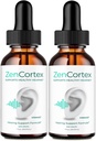 ZenCortex Tinnitus Relief for Ringing Ears Drops, Zen Cortex Tinnitus Supplement ZenCortex Healthy Ear Support Supplement - Maximum Strength Advanced Formula ZenCortex Drops Recensioni (2 Pack)