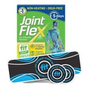 JointFlex FIT Therapy Far Infrared Patch Trial Pack, soutient la mobilité active continue pour les muscles et les articulations, jusqu'à 5 jours / lot, résistant à l'eau, non-chauffant, sans médicament—3-ct, 1 ronde rectangulaire/2