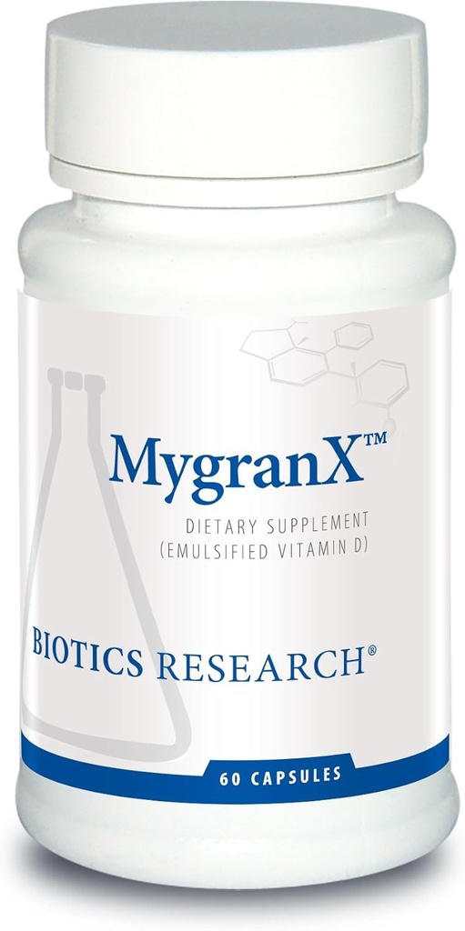 Biotics Research MygranX Neurological Support, Supporta il benessere mentale & Calm Support, Rilassamento muscolare, Butterbur, Feverfew 60 Capsule