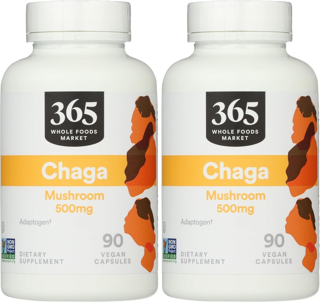 365 von Whole Foods Market, Chaga, 90 Count (Pack von 2)
