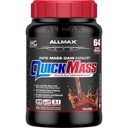 ALLMAX QUICKMASS, Cioccolato - 3.5 lb - Catalizzatore rapido del guadagno di massa - Fino a 64 Grammi di Proteine Per Serving - 3:1 Carb a Protein Ratio - Zero Trans Fat - Fino a 24 Serve