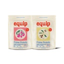 Equip Foods Prime Protein Pulver Erdbeere & Prime Protein Pulver Vanille