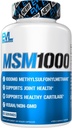 Evlution Nutrition MSM1000-1000 MG Methylsulfonylmethan-Ergänzung - Joint Health Support - Cartilage Supplement - Vegan + Non-GMO MSM Kapseln - 60 Portionen