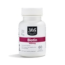 365 von Whole Foods Market, Biotin Vegetarische Kapseln, 500 MCG, 60 CT