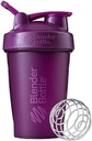 BlenderBottle Classic Shaker Bottiglia Perfetta per Protein Shaker e Pre Workout, 20-Ounce, Plum