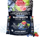 Elektrolyte Ersatz Stick Packs. Zero Sugar, Hochleistungselektrolyte. Über 1000mg Salz Plus Magnesium und Kalium. Schlüsselminerale für Hydration. (Mixed Berry)