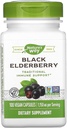 Nature's Way Black Elderberry 100 capsules Pack de 3