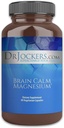 Brain Calm Magnesium von Dr. Jockers – 90 Kapseln, unterstützt kognitive Funktion und Wohlbefinden, Glutenfreie Ergänzung