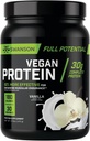 Swanson Full Potential Vegan Protein - Vanilla Flavor, ganz Vegan Protein Pulver für Muskelaufbau und -gewinnung - 30 g