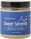 Elderberry Queen Sweet Serenity Magnesium Balm für 4 Unzen, Kid Safe (Lavender)