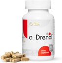 RLC, a-Drenal, Adrenal Support for Stress Relief and Energy - 120 Kapseln, Balance Cortisol mit Ashwagandha, Rhodiola, Cordyceps und Ginseng L-Theanine, Adrenal Support Supplements für Damen und Herren
