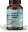 Pure Magnesium Glycinat - Kapseln zur Unterstützung der optimalen Gesundheit - 120 Kapseln (Dual Month Pack), hohe Absorption durch Ramaroma