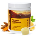 TruWild Vegan Turmeric Curcumin Drink Mix Powder mit Bio Curcuminoiden Schwarz Pfeffer Ginger Wellness und Gelenkgesundheit zu unterstützen, All Natural Made in USA, 20 Portionen