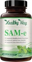 1500mg SAM-e Supplement - High Strength S-Adenosyl-L-Methionin Kapseln 1500mg pro Servierung für Brain Liver und Mood-Unterstützung - Non-GMO High Absorption Same Supplement (60 Servietten)