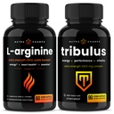 NutraChamps L-Arginin Kapseln und Tribulus Kapseln 2 Packung Bundle