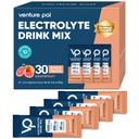 Venture Pal High Sodium Sugar Free Electrolytes Powder Packet - Hydration Packets mit Vitamin, Natrium & Kalium | Zero Calories | Vegan, Keto & Paleo Friendly Electrolyte Drink Mix - 30 Sticks