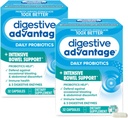 Verdauungs-Vorteil Intensive Bowel-Unterstützung Probiotic Defends Against Gas & Bloating, 32 Count Capsules (2 Pack)