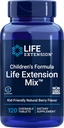 Lebensverlängerung Kinderformel MixTM, Multivitamin für Kinder, 18 essentielle Vitamine und Mineralstoffe, Beere ohne Zusatz von Sucrose, Glutenfrei, Non-GMO, 120 kaubare Tabletten