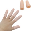 (20PCS)Gel Finger Sleeves,Finger Support,Silicones Finger Protectors,Wasserdicht,Finger Cots Great for Finger Craking,Finger Trigger.
