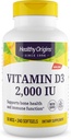 Gesunde Herkunft Vitamin D3, 2000 IU, 240 Count