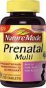 Natur Made Prenatal Multi, 250 Tabletten, Folsäure + 17 Pränatale Vitamine & Mineralstoffe zur Unterstützung der Baby-Entwicklung und Mutter, Vitamin D3, Calcium, Eisen, Jod, Vitamin C und mehr