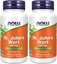 JETZT Ergänzungen, St. John's Wort (Hypericum perforatum) 300 mg, Standardisierter Extrakt, 100 Veg Kapseln (Pack von 2)
