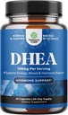 DHEA Ergänzung für Frauen und Männer - reine DHEA 100mg für Hormone Balance, verbessert Moodstabilität, Gehirnfunktion, Immunsystem, Energie & Fertilität - Dehydroepiandrosterone Kapseln für Erwachsene - 60 Ct