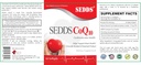 SEDDS® CoQ10 Ubiquinol Herz-Kreislauf-Gesundheits-Ergänzung, Tägliches Vitamin für Herz-Gesundheit und Energie (60 Zähler), hochabsorbierendes flüssiges Wasser-Soluble Softgel für Bluthochdruck und Cholesterol