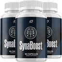SynaBoost Brain Ergänzung Kapseln – All-Naturale maximale Stärke Formel für verbesserte Speicher und Fokus Pillen, Syna Boost Unterstützung und Bewertungen (3 Pack – 180 Kapseln)