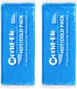 Gel weiche flexible Eispakete für Verletzungen Wiederverwendbar, 2Pack-12" X 4.7", Gefrierschrank Cold Pack, Heiße Kaltkompress Kühl Gel Pad für Neck, Knöchel, Knie, Bein, Schulter, Ellbogen, Handgelenk, Füße Verletzung Schmerzlinderung