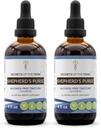 Secrets of the Tribe Shepherd's Purse Alcohol-Free Liquid Extract, Shepherd's Purse (Capsella Bursa-Pastoris) Herbe séchée (2x4 FL OZ)