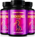 (3 Pack) Erogenix Kapseln, Entsperren Sie Ihre maximale Leistung, Alle natürlichen Ergänzungen, um langfristige Energie und allgemeine Gesundheit zu unterstützen, offizielle Ero Genix Bewertungen (180 Kapseln)