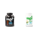 Vega Sport Premium Vegan Protein Powder Chocolate(45 Servierungen) 30g Pflanzenbasiertes Protein & Protein und Grüns Proteinpulver, Vanille - 20g Pflanzenbasiertes Protein Plus Veggies