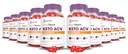 (10 Pack) Rapid Ripped Keto ACV Gummies Advanced Formula 1000MG Rapidripped Keto Gummies Apfel Apfelessig Formuliert mit Granatapfelsaft Pulver B12 Vegan Non GMO 600 Gummys