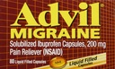 Advil Migraine - 80 flüssige gefüllte Kapseln
