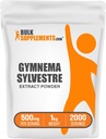 BulkSupplements.com Gymnema Extrakt Pulver - von Gymnema Blatt, Gymnema Sylvestre Extrakt - Gymnema Pulver, Kräuter, Glutenfrei - 500mg pro Servierung, 1kg (2.2 lbs) (Pack von 1)