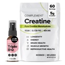 Ergänzung Triple B12 Spray & Creatine Bundle – Vegan B12 Ergänzung und Muskelleistung Unterstützung